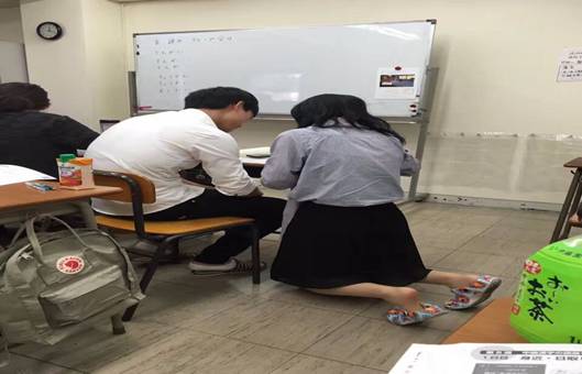 老师讲课