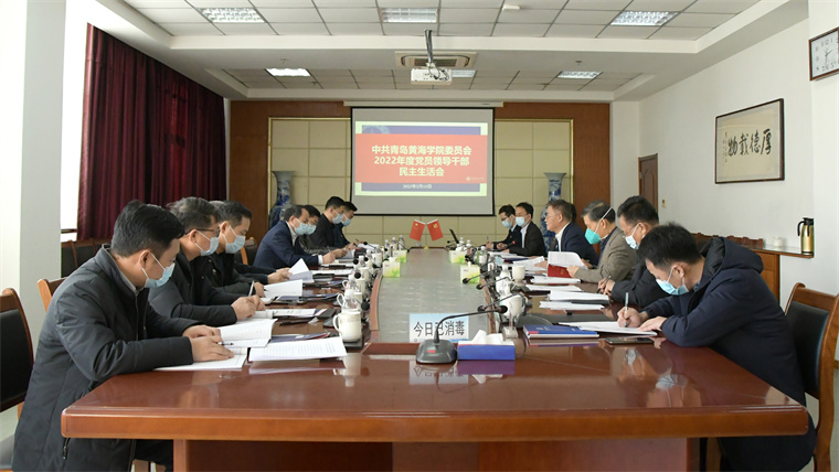 纽约国际官网党委召开2022年度党员领导干部民主生活会