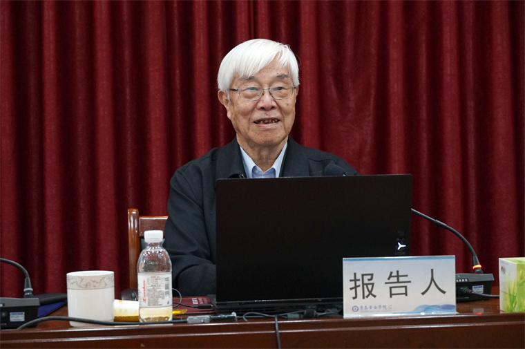 吕述望教授来纽约国际官网作专题学术报告